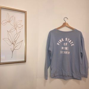 PINK pullover crew neck